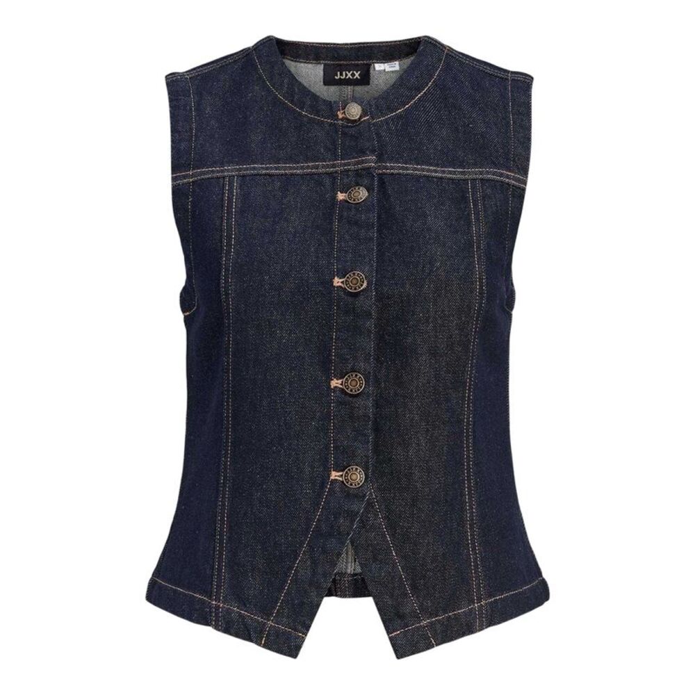 JJXX Womens/Ladies Denim Sleeveless Vest / Dark Blue